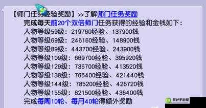 梦幻西游手游师门任务全面解析，轻松攻略助你奖励拿到手软